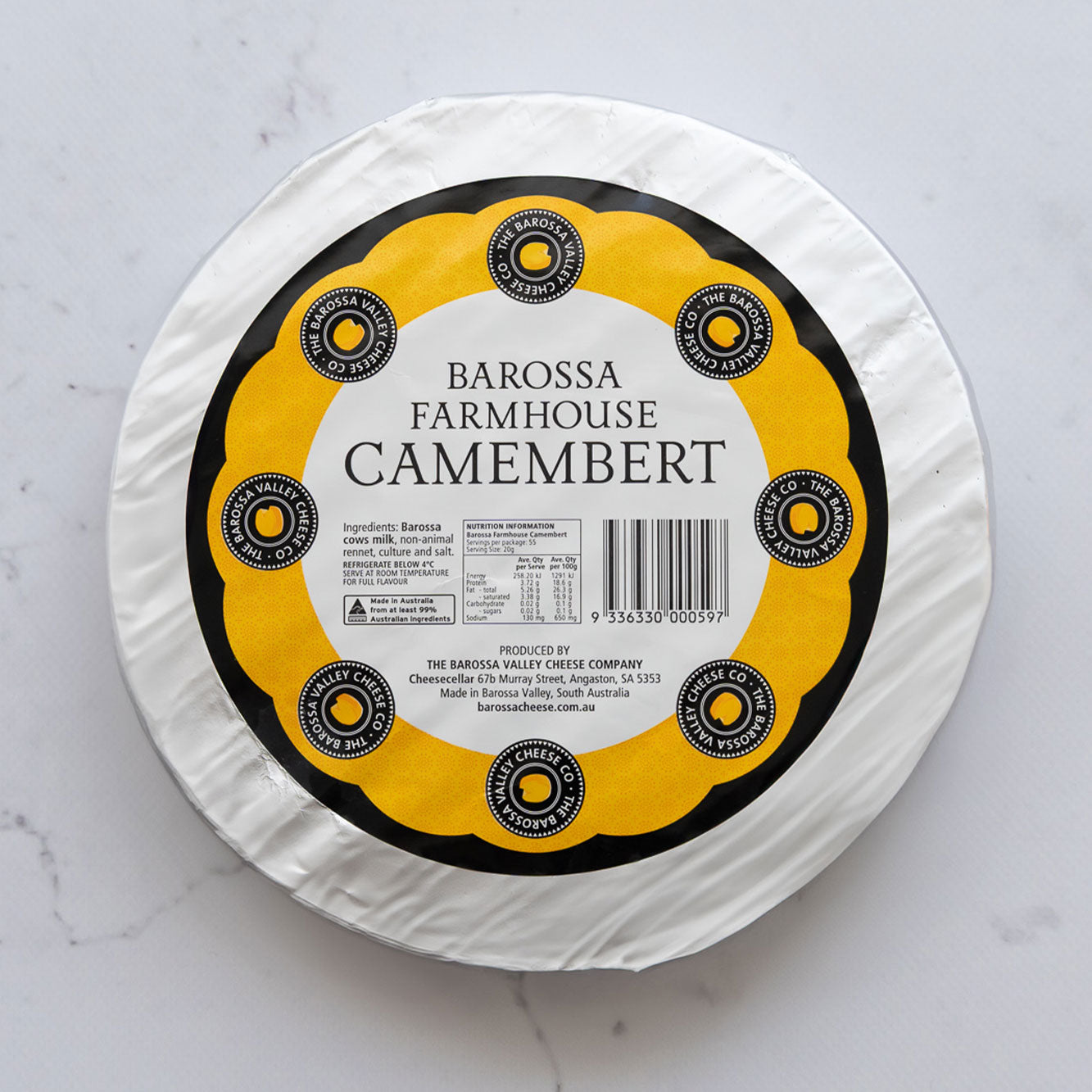 Barossa Camembert 1kg